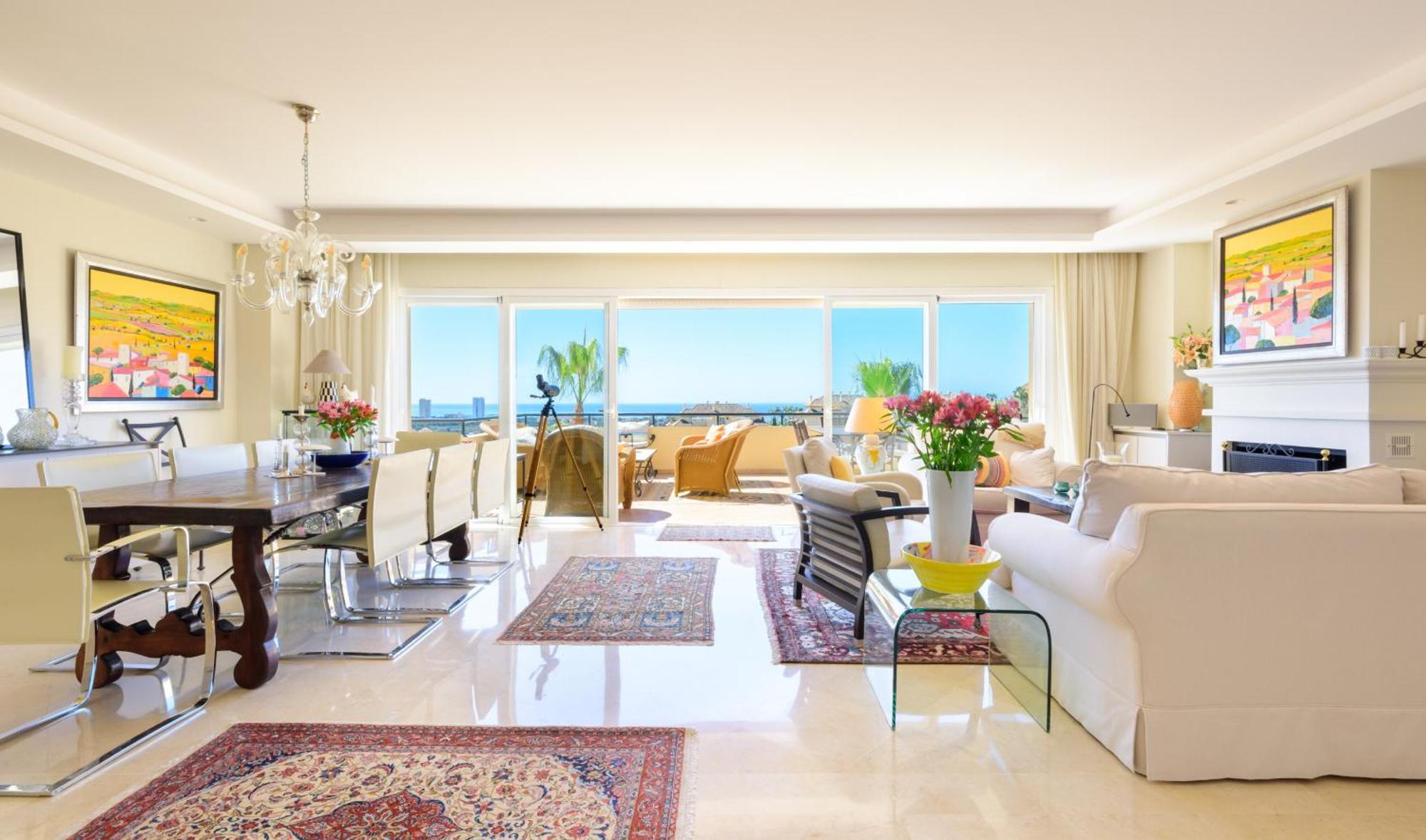 Elviria Hills Penthouse - Idyllic Golf & Sea View Oasis In * Marbellac
